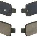 BOSCH BC974 QuietCast Premium Ceramic Disc Brake Pad Set- Compatible with Select Cadillac Escalade; Chevrolet Avalanche, Express 2500/3500, Suburban, Tahoe; GMC Savana 2500/3500, Yukon, Yukon XL; REAR