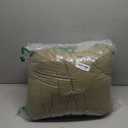 ROSGONIA Queen Comforter Set Olive Green, 3pcs Bedding Sets Queen (1 Boho Olive Comforter & 2 Pillowcases), All Season Lightweight Blanket Quilt