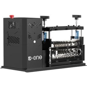 700W Electric Wire Stripping Machine, Automatic Wire Stripper for 0.06-1.6 in. Copper Wires, 11-Channel Cable Stripper Machine with 10 Blades, Portable Electric Wire Stripper for Workshop & Recycling (Black)