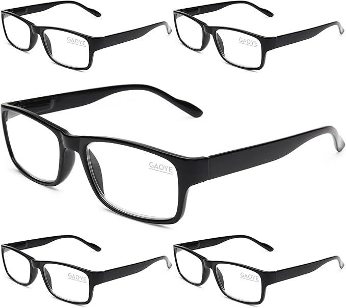 Gaoye Reading Glasses Men/Women, Eyeglasses, Blue Light Readers for Men/Women, Computer Eye Glasses, Cheaters +1.0