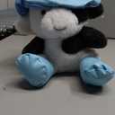 Holiday Home Spring Raindrop Cow with Hat Plush - Blue