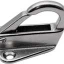 2 x NRC&XRC Spring Snap Attach Rope Hook,SS 316 Fender Spring Fending Marine Clothes Boat Hardware (2)