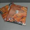 2 x DUZXLCQ Fall Pillow Covers 18x18 inch Set of 4 Pumpkins Thankful Blessed Maple Leaves Autumn Decorative Throw Pillow Covers Farmhouse Cushion Case Harvest Decorations for Couch Sofa Home Outdoor