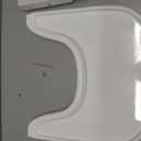 Baby High Chair Tray Compatible with Stokke Tripp Trapp Chair (V2 and Beyond) with Smooth Surface and Strong Suction Power Made of Food-Safe Plastic (BPA BPS BPF Lead Phthalate Free) - White