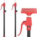 2PK Support Pole, 45 inch to114 inch Adjustable Third Hand Tool, Steel Telescopic Quick Support Rod with 78lbs Capacity for Cabinets Jack, Drywall Lift & Cargo Bars, 2Pack