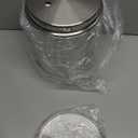 Purewell 1.5G Gravity Water Filter System, 3-Stage 0.01m Ultra-Filtration Stainless Steel Countertop System with 2 Filters and Stand, Reduce 99% Chlorine, PW-MKS (Silver)