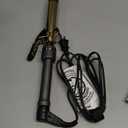 ion Golden Titanium Curling Iron, 1 1/4 Inch, Durable, All Hair Types, Dual Voltage