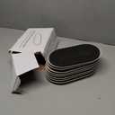 Reusable Large Furniture Movers Sliders for Carpet and Hardwood Floors-8 Pack 9-1/2" Oval Moving Pads Protector for Heavy Duty Sofa Bed Table Desk,Quickly and Easily Move Any Item, Beige