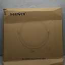 Neewer LED Bi-Color Studio Round Lighting, Ultra Thin Studio Edge Flapjack Light, 18''/45.5cm 70W Dimmable Portrait Light with AC Adapter/2.4G Wireless Remote (Battery/Light Stand Not Included)