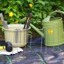 100 Pack 8 Inch 11GA(0.12inch) Landscape Staples Garden Stakes Fence Netting Pins Ground Spikes Sod Cover Fabric Pegs Anti-Rust Galvanized