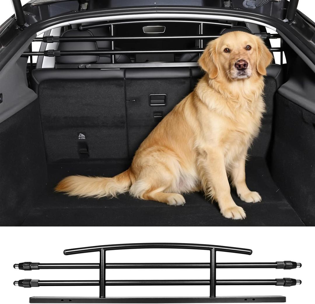 for Tesla Model Y Juniper Dog Barrier Adjustable Large Pet Protective Barrier Anti-bite Heavy-Duty Metal Stainless Steel for Dog Travel for Tesla Model Y Juniper Accessories 2025 2026