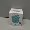 Cherry Pitter Tool - Cherry Seed Remover for Multiple Cherries, Easy Push Press One-Hand Operation, Perfect for Canning, Baking & Jam Making (Blue)