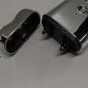 New Model Mini Dual-Head Electric Shaver, Dual Head Shaver, 2025 New Upgrade Pocket Shaver Mini Shavers for Men, Washable Double Head Razor (Silver)