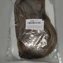 Medium Length Light Brown with Hightlight Wavy Wigs for Women 18 Inch Middle Part Wavy Brown Wig Natural Looking Synthetic Heat Resistant Fiber Wig for Daily Party Halloween (18 inch)