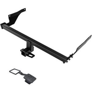 Class 3 Trailer Hitch, Tow Hitch 2-Inch Receiver, Compatible with 2013-2025 Mazda CX-5, Multi-Fit Hitch to Receive Ball Mount, Cargo Carrier, Bike Rack, Tow Hook Black Matte Powder. 76138