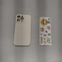 Vooii Compatible with iPhone 16 Pro Max Case, Liquid Silicone Upgrade [Camera Protection] [Soft Anti-Scratch Microfiber Lining] Shockproof Phone Case for iPhone 16 Pro Max 6.9 inch - Stone