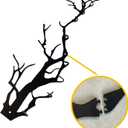 Coat Hook, Clothes Wall Hook, Iron Metal Branch Wall Coat Hook with 8 Hooks, Keys Bags Hook, Heavy Duty Over The Door Towel Rack, Home Decor Cloak Hooks