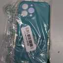 IPhone 16 Pro Max Case with 2 Screen Protectors - Compatible with Magsafe - Upgraded Camera Protection - Liquid Silicone Protective Phone Case 6.9" for Men, Women,Girls, Turquoise