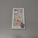 ChiCsFleur for iPhone 14 Plus/iPhone 15 Plus Case, TPU Phone case with Camera Protection for Women Girls Teens - Coastal Holiday Collage Tropical Y2K Bow Gift Disco Hibiscus Shell Lemon Aesthetic (MarineLace)