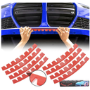 AUTOXBERT Front Bumper Scrape Guard, 8 PCS Car Anti-Skid Kit, Chassis Anti-Scratch DIY Protector for Cars with Pre-Attach