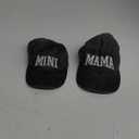 Funny Embroidered Mama and Mini Hat for Mom Kid, Adjustable Matching Parent-Child Baseball Cap Set of 2 (One Size)