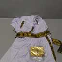 Morph Greek Goddess Costume - Women's Toga Costume, Halloween Goddess Outfit for Women, Greek Toga Dress (Large)