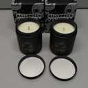 Halloween Decorations Indoor Gifts for Women, Halloween Scented Candles with Citronella, 10oz Soy Wax Candles for Home Scented, Citronella Aromatherapy Candles Outdoor and Party Decor, Pumpkin Pattern, 2 Pack