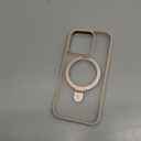 TORRAS Desert Titanium for iPhone 16 Pro Case Magnetic Stand, [Compatible with MagSafe][Flexible Stable Stand] MilGrade Protection Translucent Slim AntiScratch Ring Kickstand, Rose Gold 6.3", Ostand