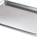 New Star Foodservice Commercial-Grade 18-Gauge Aluminum Sheet Pan/Bun Pan (18 L x26 W x1 H (Full Size) XL Size Measure Oven)