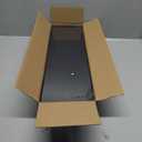 BAYKA Wall Mounted Floating Shelves, Wood Floating Wall Shelf for Books & Decor, Small Space-Saving Display & Organizer (Black, Set of 3)