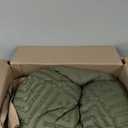 Andency King Size Comforter Set Olive Green - 7 Pieces Bed in a Bag King Boho Olive Green Bedding Comforter Sets, Tufted Bed Set with Comforter, Sheets, Pillowcases & Shams (King (104"x90"))