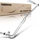 A-Premium Inlet and Outlet Automatic Transmission Oil Cooler Line Hose Assembly Compatible with Subaru Impreza 2008-2011 Forester 2009-2013 H4 2.5L