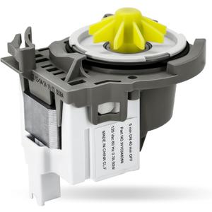 Dishwasher Drain Pump Fit for Whirl-pool WDF560SAFM2 WDF520PADW WDT720PADB2 WDTA50SAHZ0 WDT730PAHZ0 WDF520PADB3 WDT970SAHZ0 WDT710PAHZ1 WDT970SAHV0 WDT720PADM2 WDT750SAHZ0 WDP350PAAW5 WDF330PAHT0
