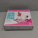 SUNLIN Dance Mat - Rhythm Step Play Mat - Dance Game Toy Pad with LED Lights, Gift for Kids Girls 3-12, Adjustable Volume, Built-in Music, 3 Challenge Levels (Pink)