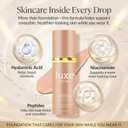 Official Iuxe Foundation for Mature Skin, 4-in-1 Foundation - Longwear Match, Hydrating Full Coverage, Long-Lasting & Waterproof, for all Skin Types