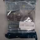 BALEINE 16 Pack Silicone Chair Leg Floor Protectors, Stool Leg Protectors Cap, Non-Slip Chair Leg Caps for Hardwood Floors (Clear & Large (Square), 16 Pack)