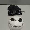 Skeleton Costume Kids Boys The Boy Jumpsuit and Mask Outfits Halloween Cosplay Props 3-12 Years (Small, Black)