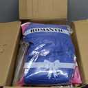 MODFUNS Metal Arch Backdrop Stand and Cover Set 6&6.6&7.2ft Gold Wedding Arched Frame Royal Blue Arches Cover Backdrop Arch Stand for Party Birthday Banquet Reception Decor