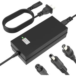 EVAPLUS SGS Certified 42V 2A Fast Charger with 3 Types of Connectors | for 36V Lithium Batteries- Compatible with Pocket Mod, Sports Mod, Electric Scooters
