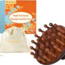 Wooden Scalp Massager for Hair GrowthFull Body Massage ToolScalp BrushGua ShaPortable Massage Tool