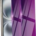 2 Pack Privacy Screen Protector for iPhone 16 Plus Tempered Glass for 16Plus 6.7inch Private Saver Anti-Spy Anti-Blue Light Eye Protection Anti-Scratch Full Coverage