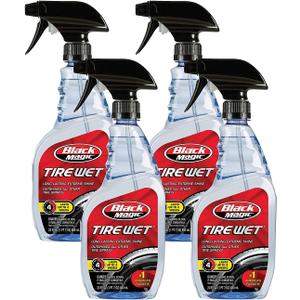 3 x Black Magic BM23 Tire Wet, 23 oz. (23 Fl Oz. (Pack of 1))