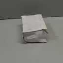 HIEMEY Satin Brass Crystal Glass Dummy Door Knob Interior, Gold Dummy Door Knob Door Handles for Closet Hall Rectangular Single Side Non-Turning Inactive, 2 Pack