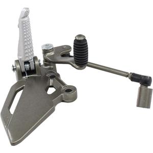 NewYall Front Left Side Foot Peg Pedal Mount Bracket for Kawasaki Versys 250/300 2017-2018, Ninja 250 2013-2015, Ninja 300 2013-2018, Z250/300 2013-2014