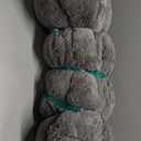 INVENHO Large Dog Beds Large Sized Dog Washable, Orthopedic Warming Soft Sleeping Puppy Bed Durable Pet Bed with Anti-Slip Bottom L(35"x25"x10") (Dark Grey)