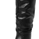 DREAM PAIRS Women's Wide Calf Knee High Pull On Fall Weather Winter Boots (6.5)