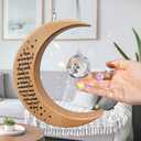 HN HAIINAA Memorial Gifts for Loss of Loved One, Unique Sympathy Gift Idea Crystal Ball Suncatcher, Crystal Ornament Rainbow Maker Bereavement Grief Gift for Loss of Mom Dad Husband Son Daughter