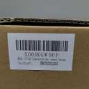 12"x16" Clear Acrylic Serving Tray with Golden Handles, Sturdy Huge Capacity Acrylic Tray for Coffee, Juice, Kitchen and Desk Organizer, Storage Tray (12"x16")