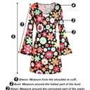 Deerjoke 60s 70s Disco Outfit Hippie Costume Women, 1970 Style Clothes Dress Peace Sign Accessories Jewelry Halloween (XL)