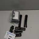 Solar Motion Lights Outdoor with Flexible Octopus Tripod, USB & Solar Powered Motion Sensor Lights with 92 LEDs(600LM,6000K), IP65 Waterproof Motion Activated Light for Fence, Camping, Gutter(2 Pack) (Black/Cool White6000K)